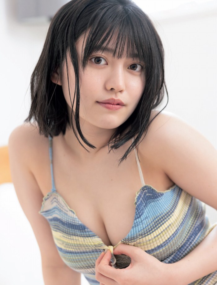 石浜芽衣 キュートな水着グラビアほか画像！