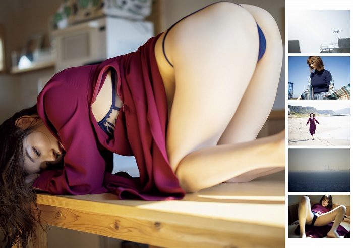 河北彩伽 絵になるEカップ美乳のヌード画像！