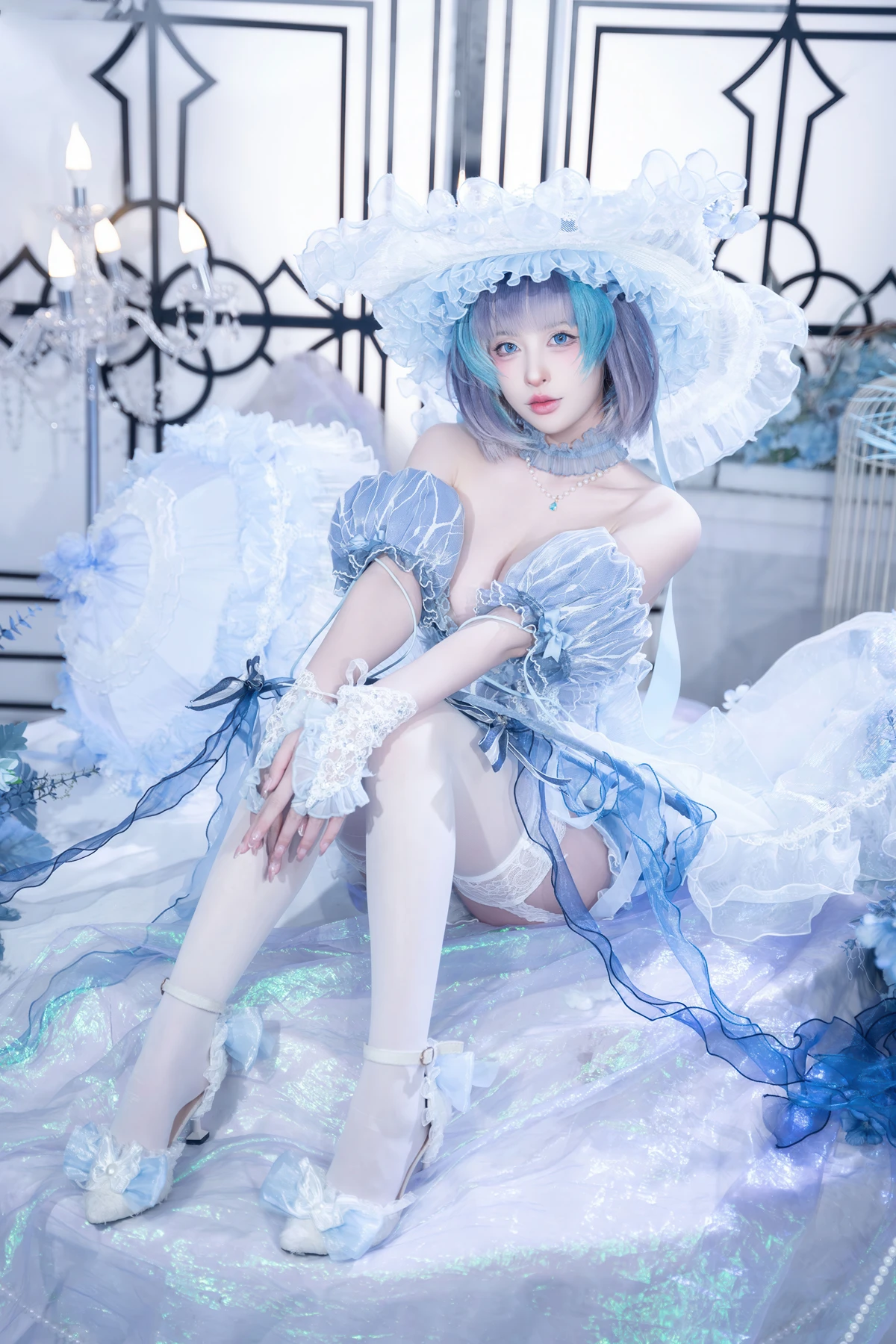 Cosplay 清水由乃 – 柴郡废稿礼服