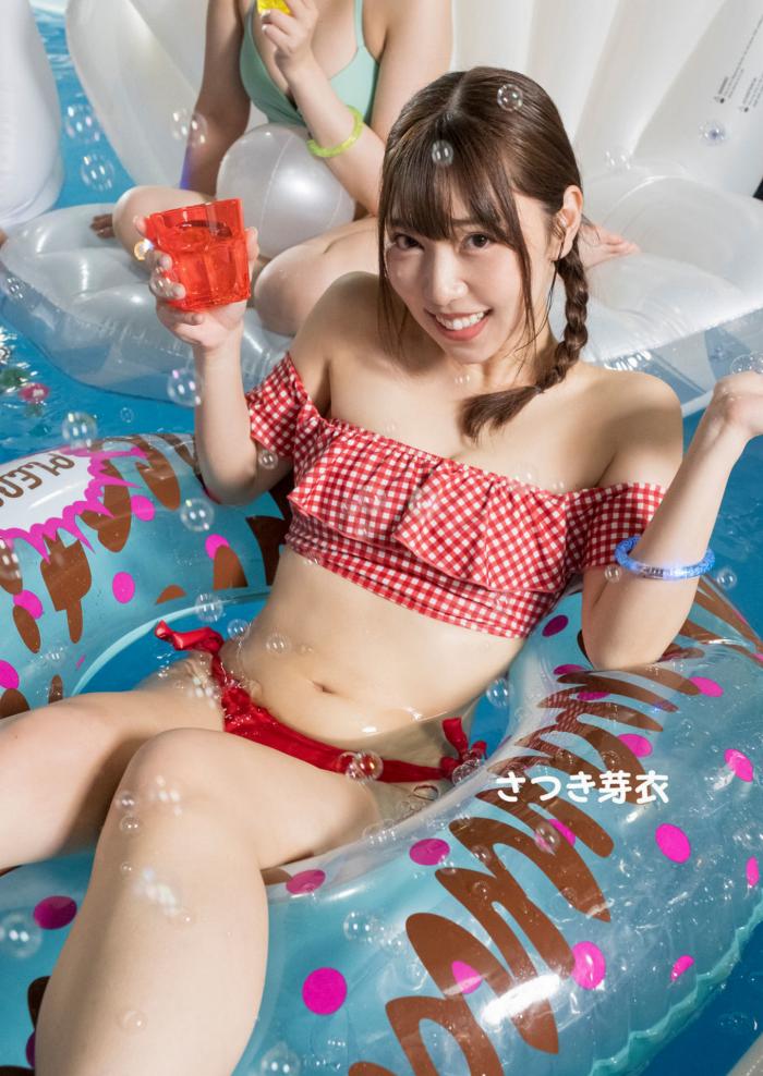 うんぱい Hカップおっぱいのパイパンヌード画像！