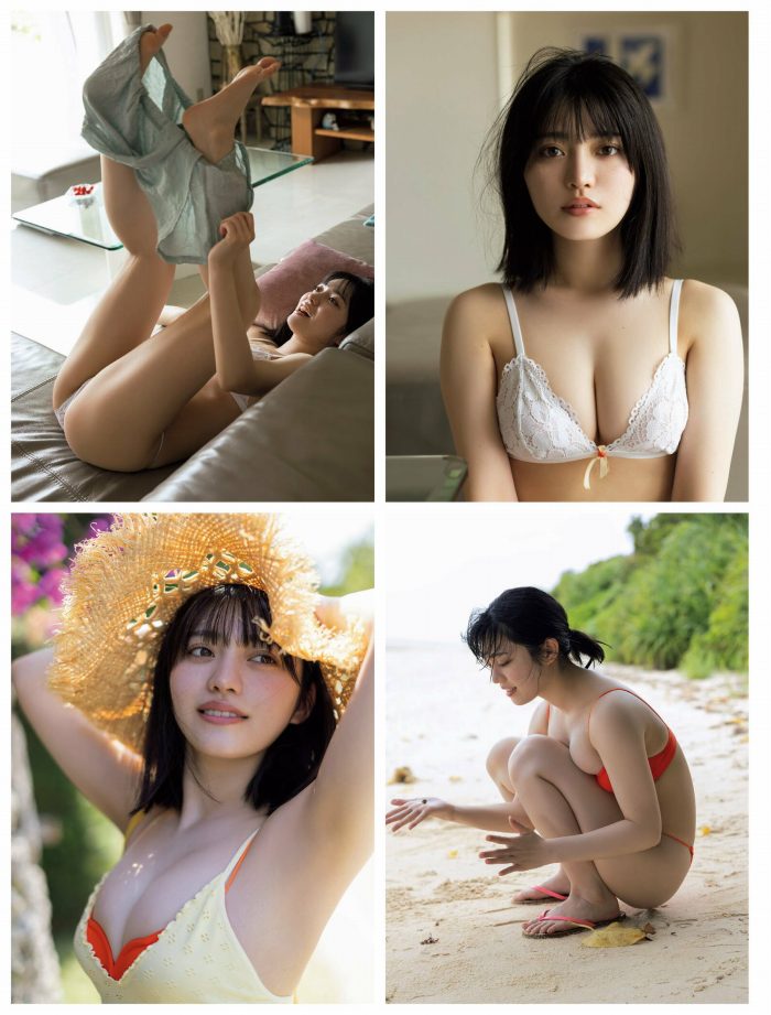 石浜芽衣 キュートな水着グラビアほか画像！