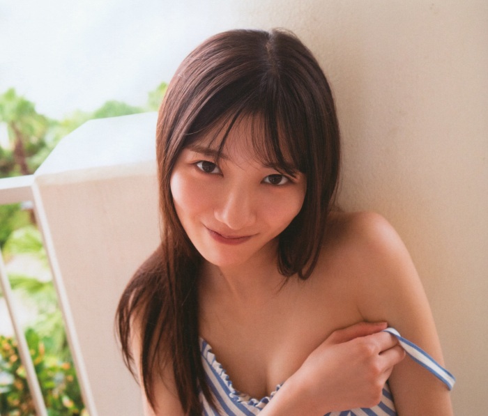 河田陽菜 ぷるふわバストの水着グラビア画像！