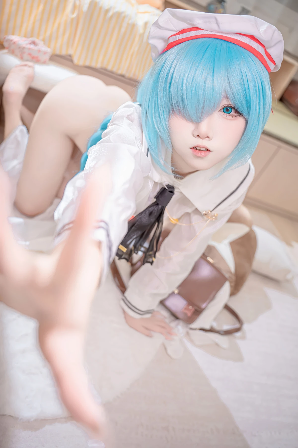 Cosplay 纸悦Etsu_ko – 雅努斯JK 碧蓝航线