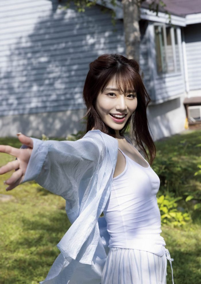 河北彩伽 絵になるEカップ美乳のヌード画像！