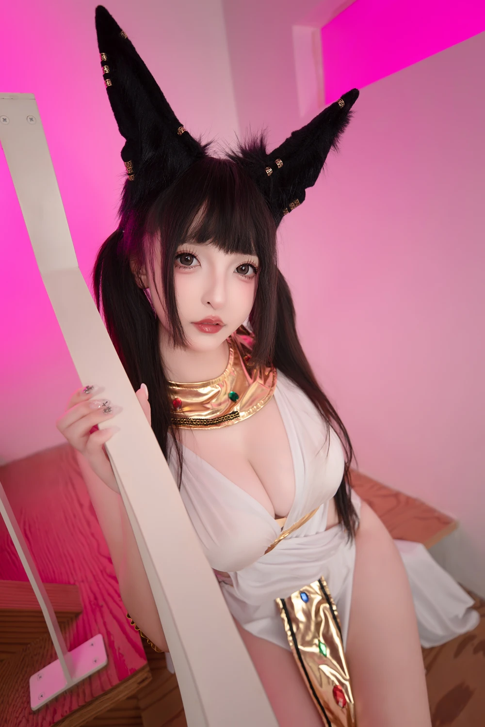 Cosplay 神楽坂真冬 – 埃及野猫