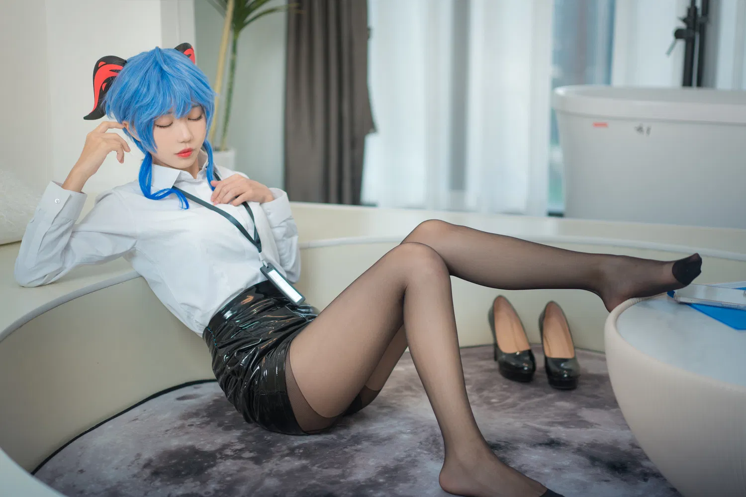 [Cosplay] 影子喵Ghost 甘雨OL