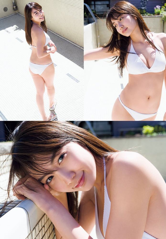 黒木ひかり むっちりバストの水着グラビア画像！