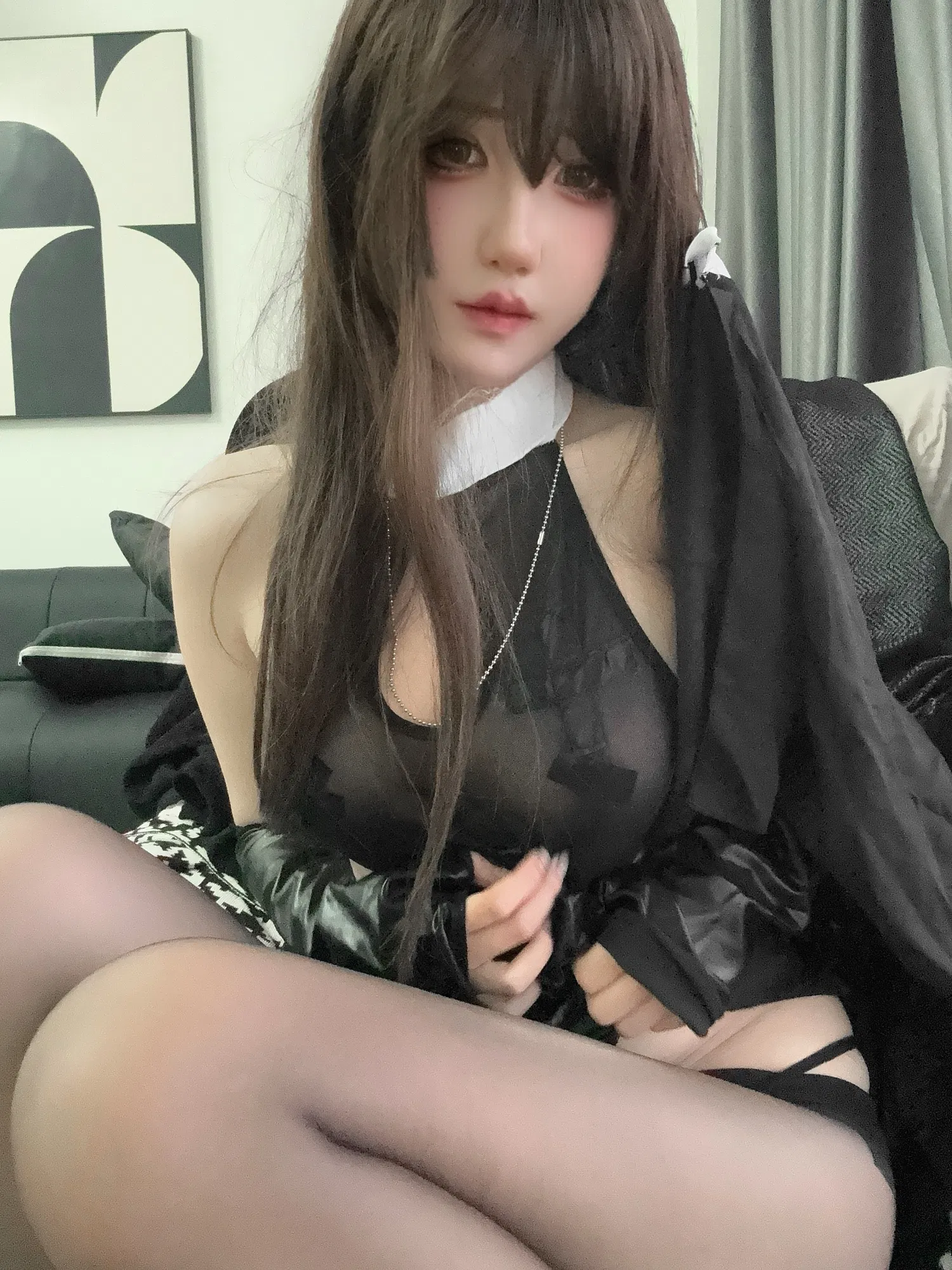 [Cosplay] 阿薰kaOri 偷偷做坏事的修女