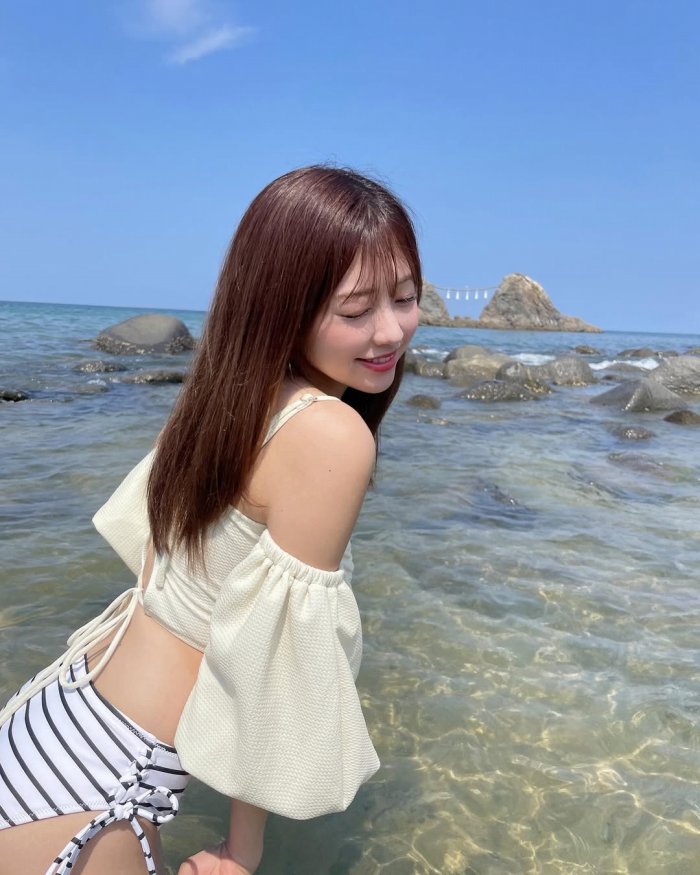 高木悠未 めっちゃ美肌の水着グラビア画像！