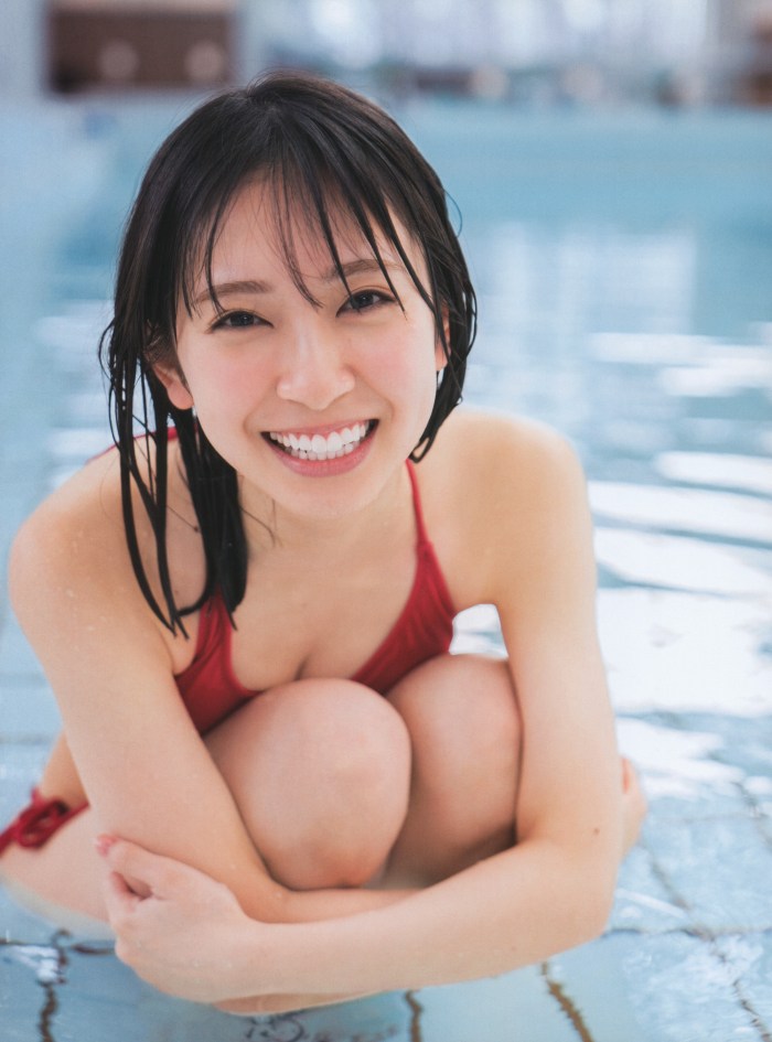 金村美玖 しっとりかわいい水着＆生脚画像！