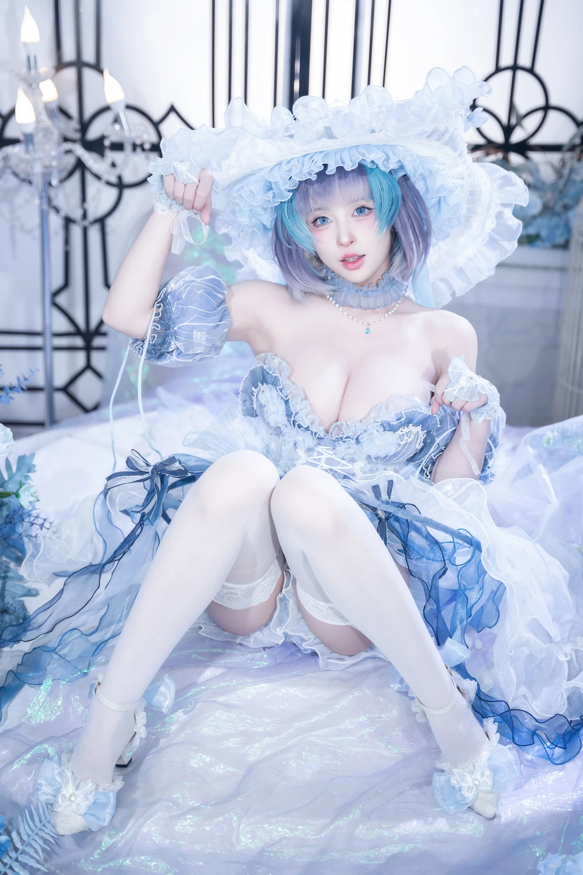 Cosplay 清水由乃 – 柴郡废稿礼服