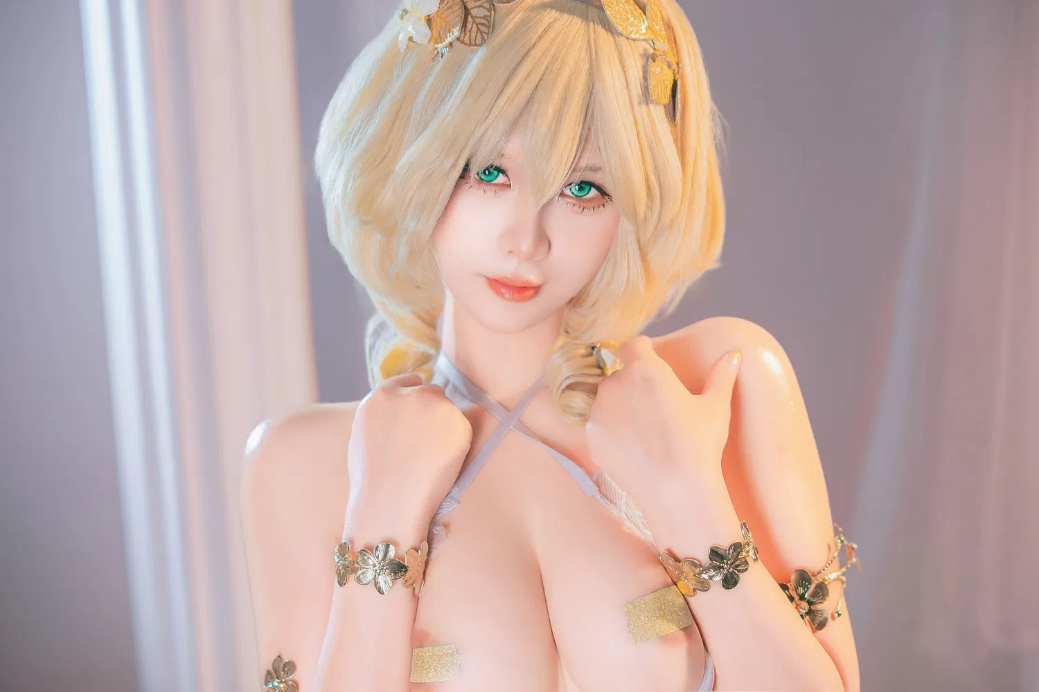 [Cosplay] Pyon - Pyoncos (ピオン) Aglaea HonkaiStar Rail 崩铁 阿格莱雅