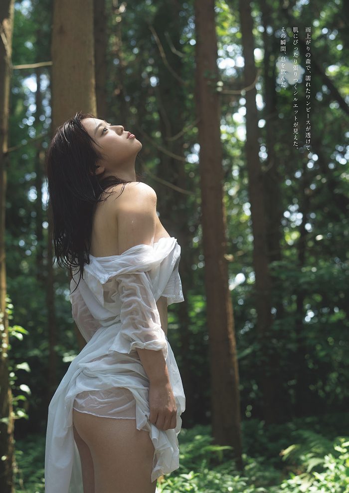 矢野ななか くびれボインの水着グラビア画像！