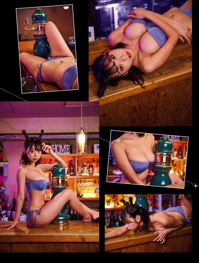 青山ひかる Iカップヌード＆水着グラビア画像！