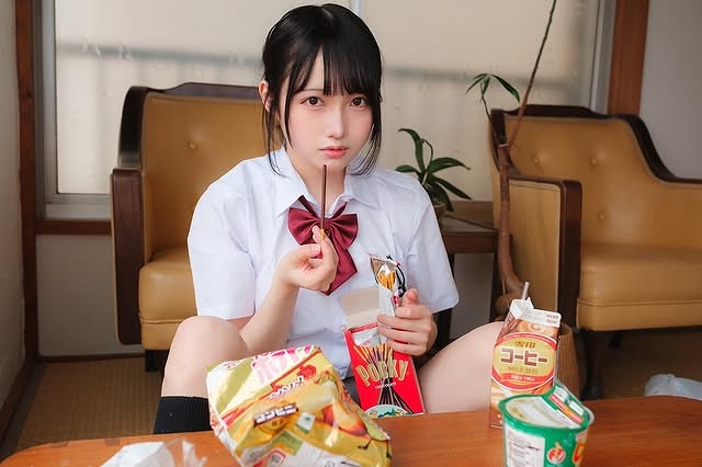 小倉あずさ 巨乳レイヤーの水着グラビア画像！