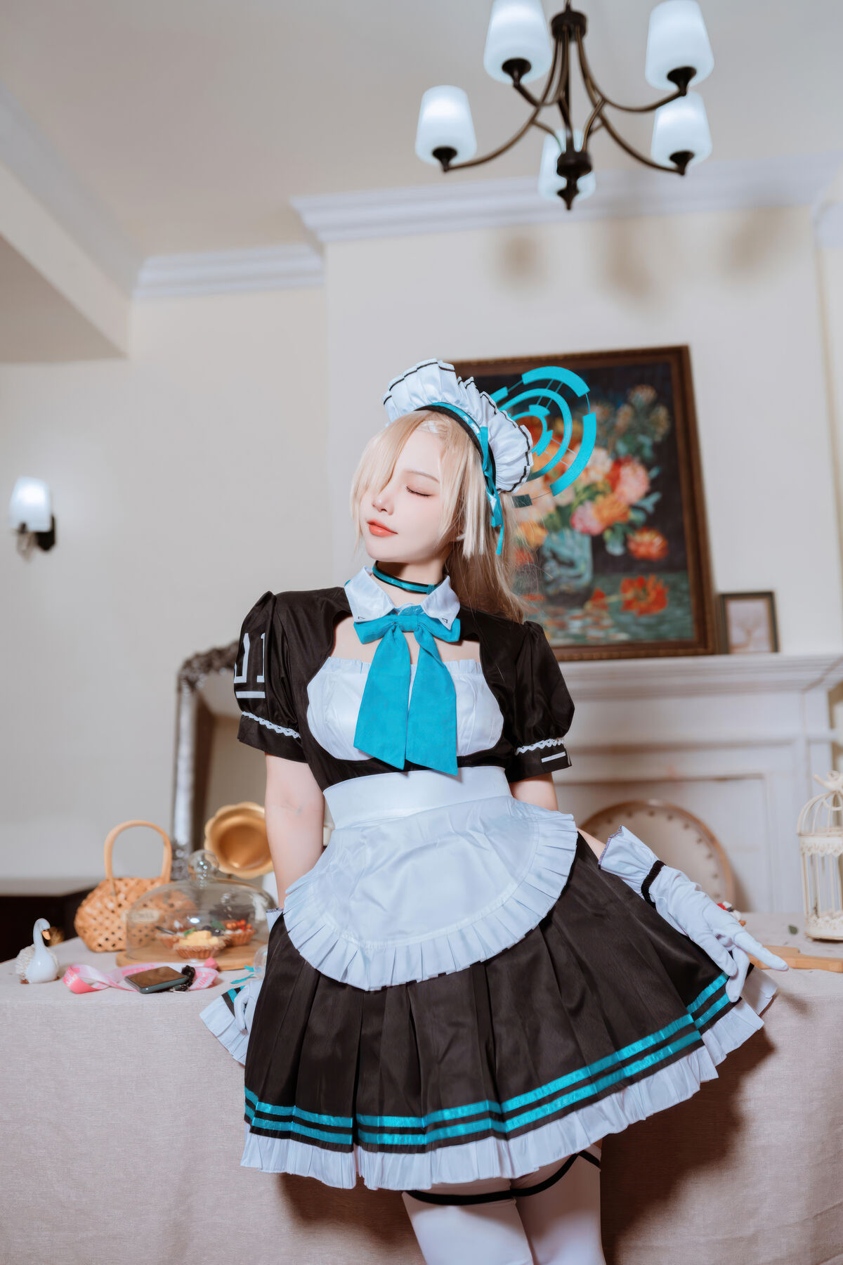 Coser@二佐Nisa - 蔚蓝档案 明日奈女仆