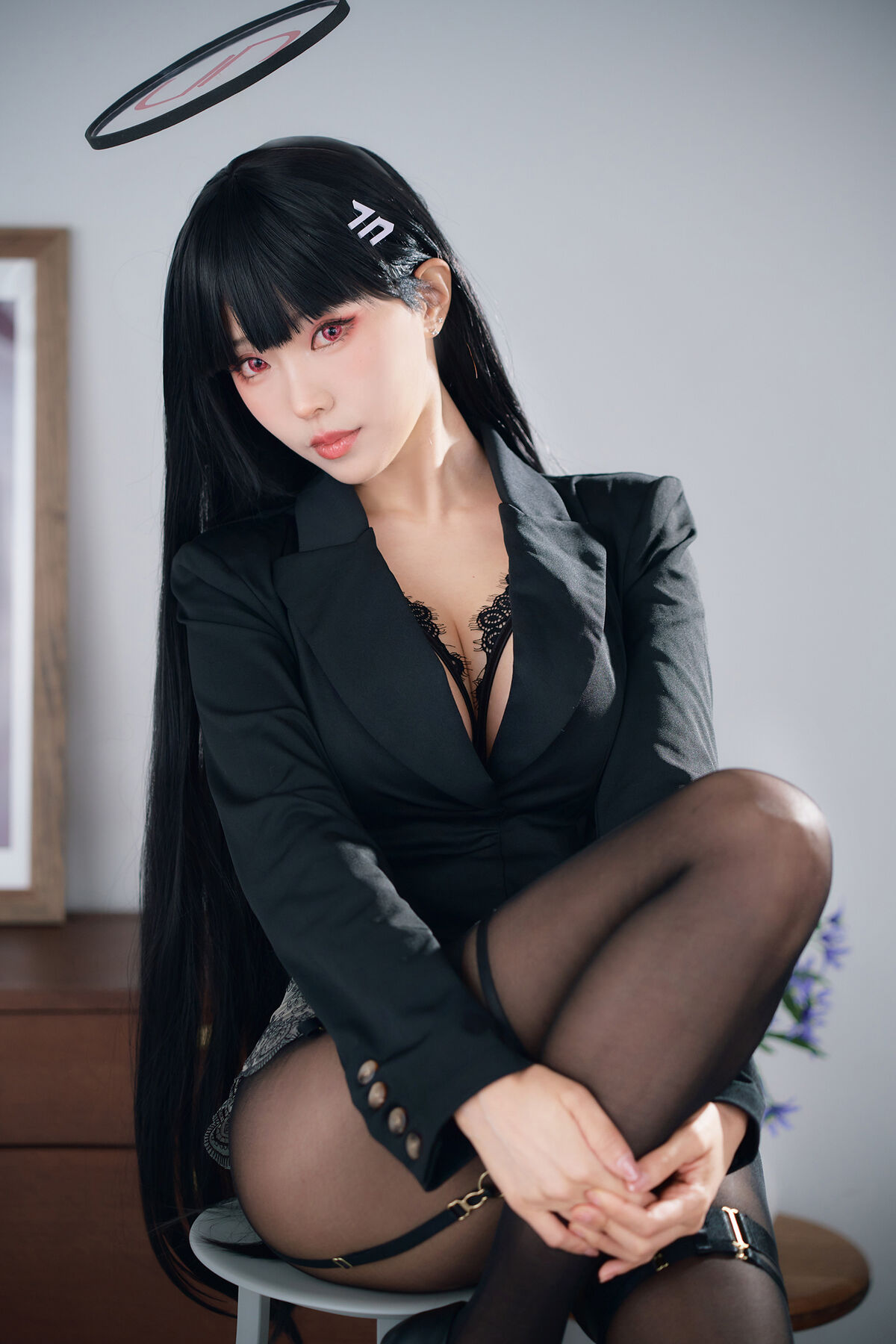 Coser@Ely_eee ElyEE子 - 调月莉音 秘密吊帶