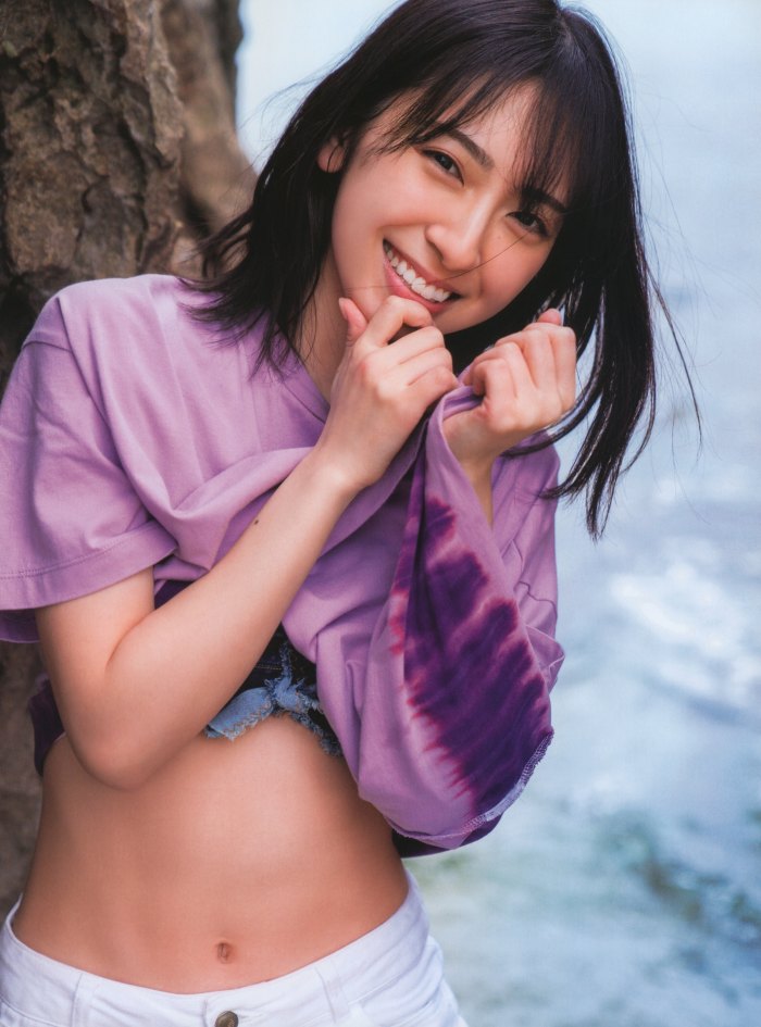 金村美玖 しっとりかわいい水着＆生脚画像！