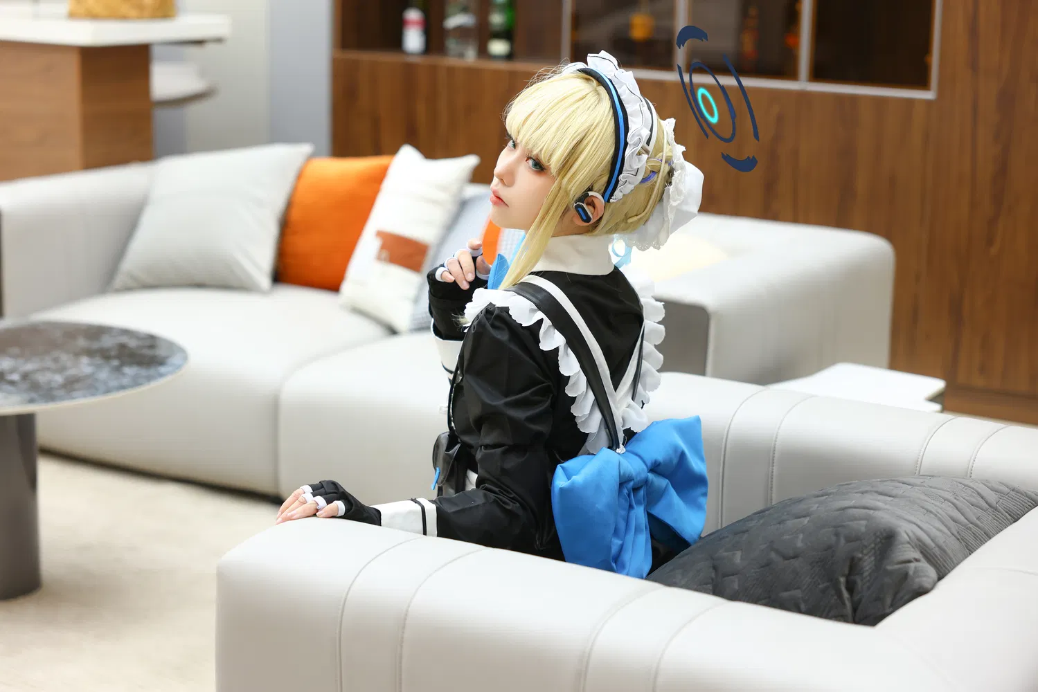 [Cosplay] G44不会受伤 飞鸟马时 (蔚蓝档案)
