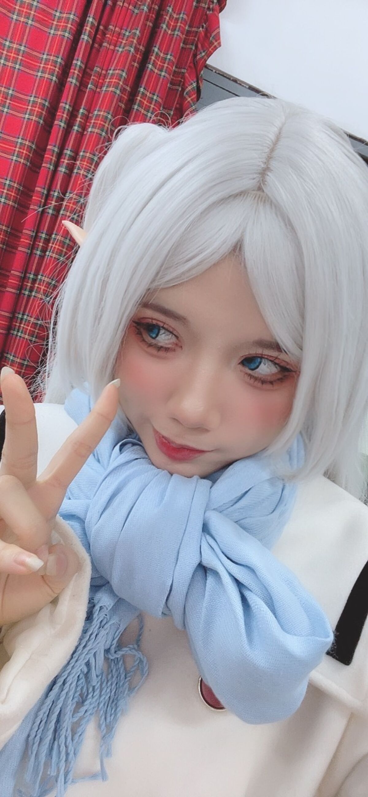 Coser@PoppaChan - Frieren Winter 芙莉莲·黑丝短靴冬装 S