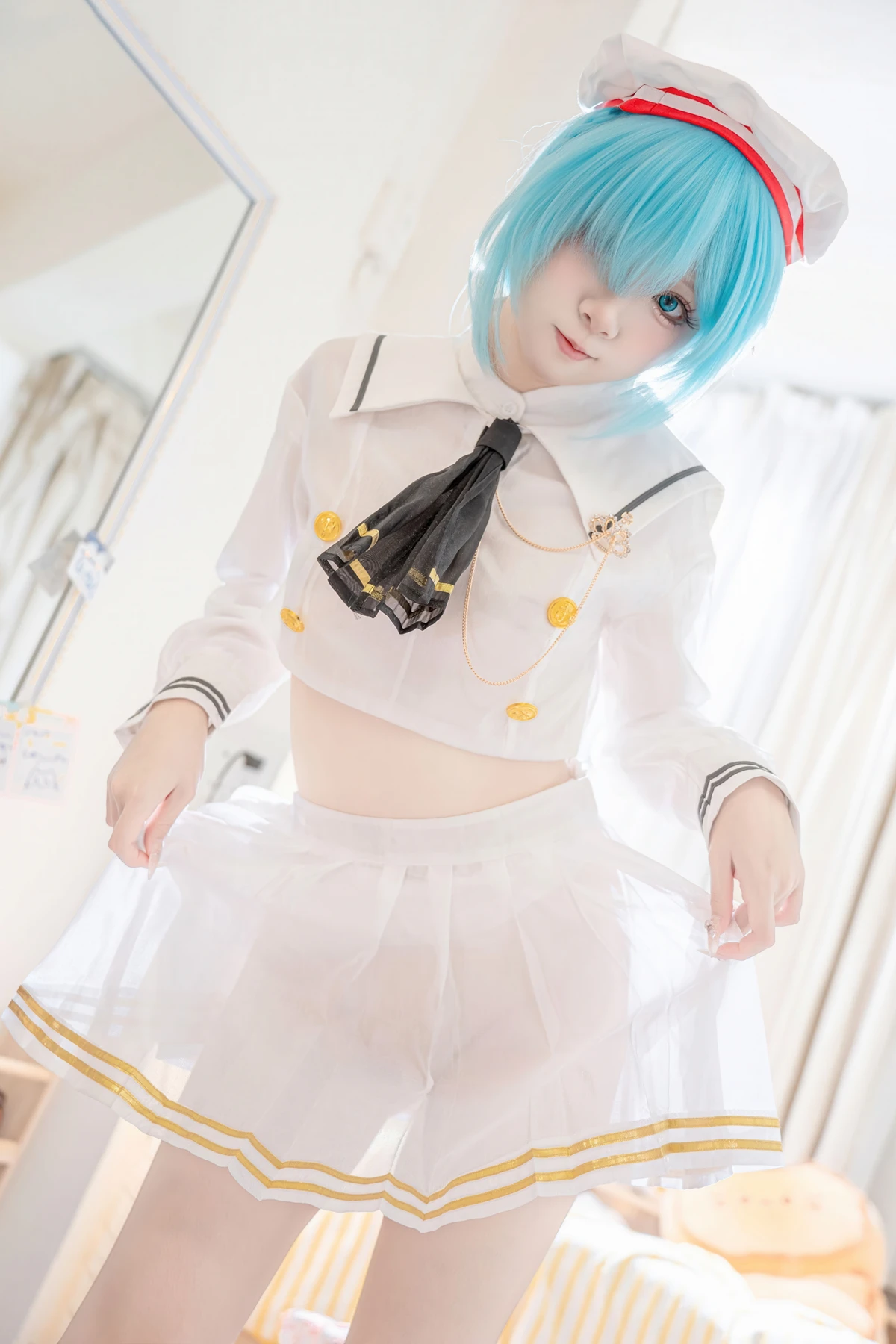 Cosplay 纸悦Etsu_ko – 雅努斯JK 碧蓝航线