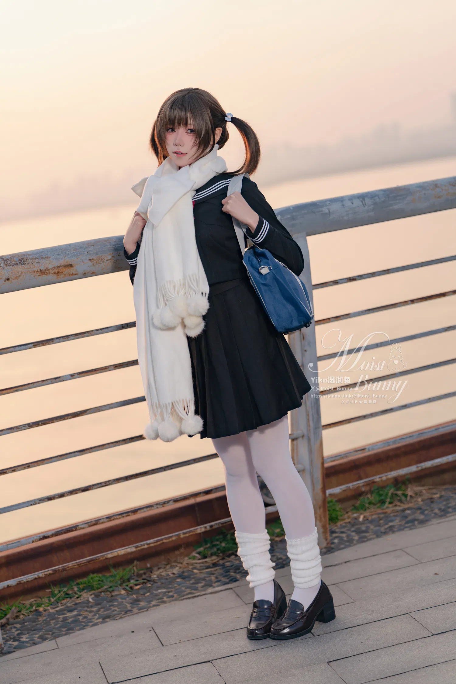 [Cosplay] Yiko湿润兔 2026年02月作品『放课后の归路』
