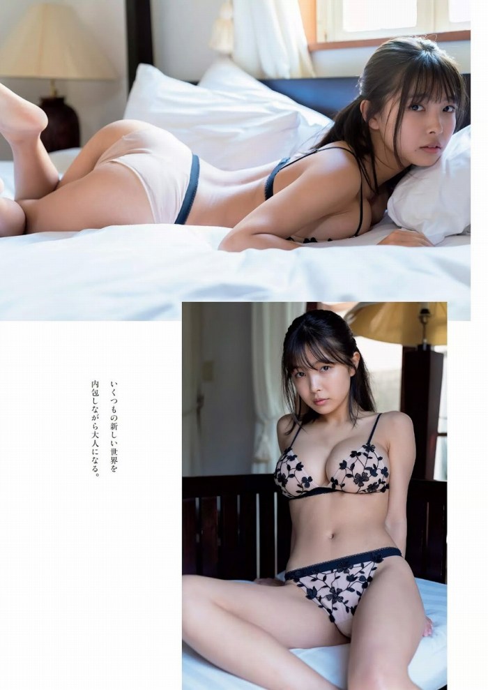 寺本莉緒 Gカップおっぱいの水着グラビア画像！