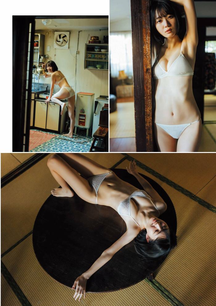 いけちゃん 細身でEカップの水着グラビア画像！