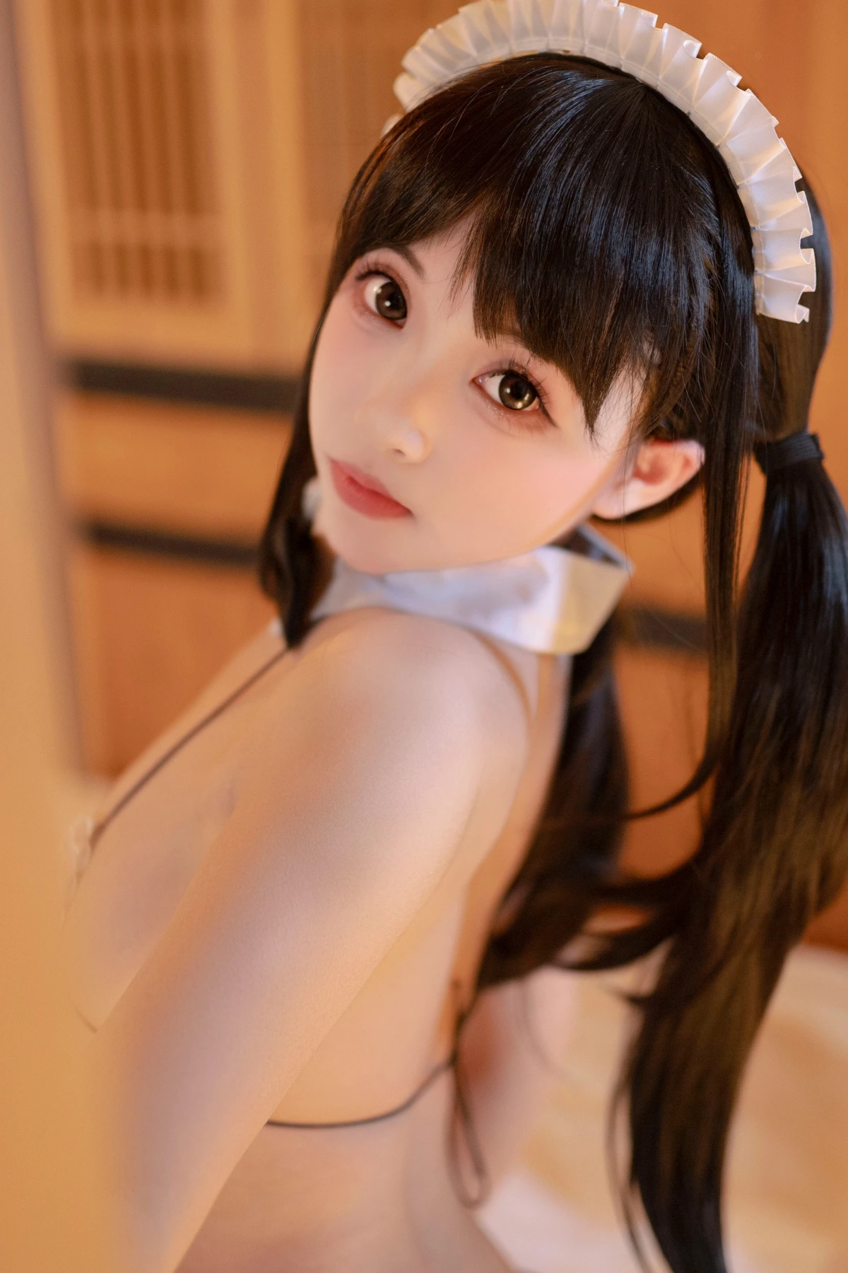 Cosplay Bangni邦尼 – 三点式女仆 Set.02