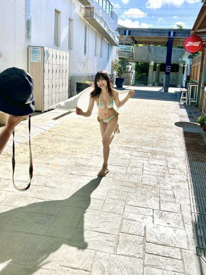 宇咲 ふわふわバストの水着グラビア画像他！