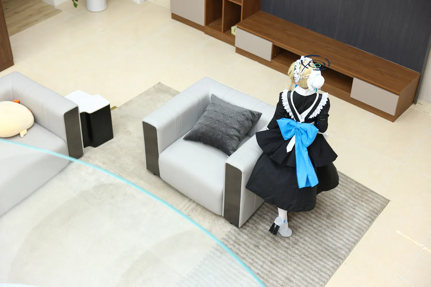 [Cosplay] G44不会受伤 飞鸟马时 (蔚蓝档案)