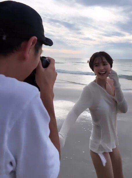 渡邊渚 おっぱいが凄い水着グラビア他画像！