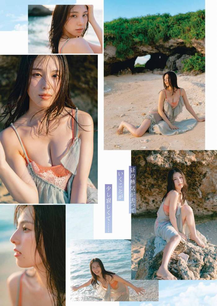 相楽伊織 けっこうボインな水着グラビア画像！