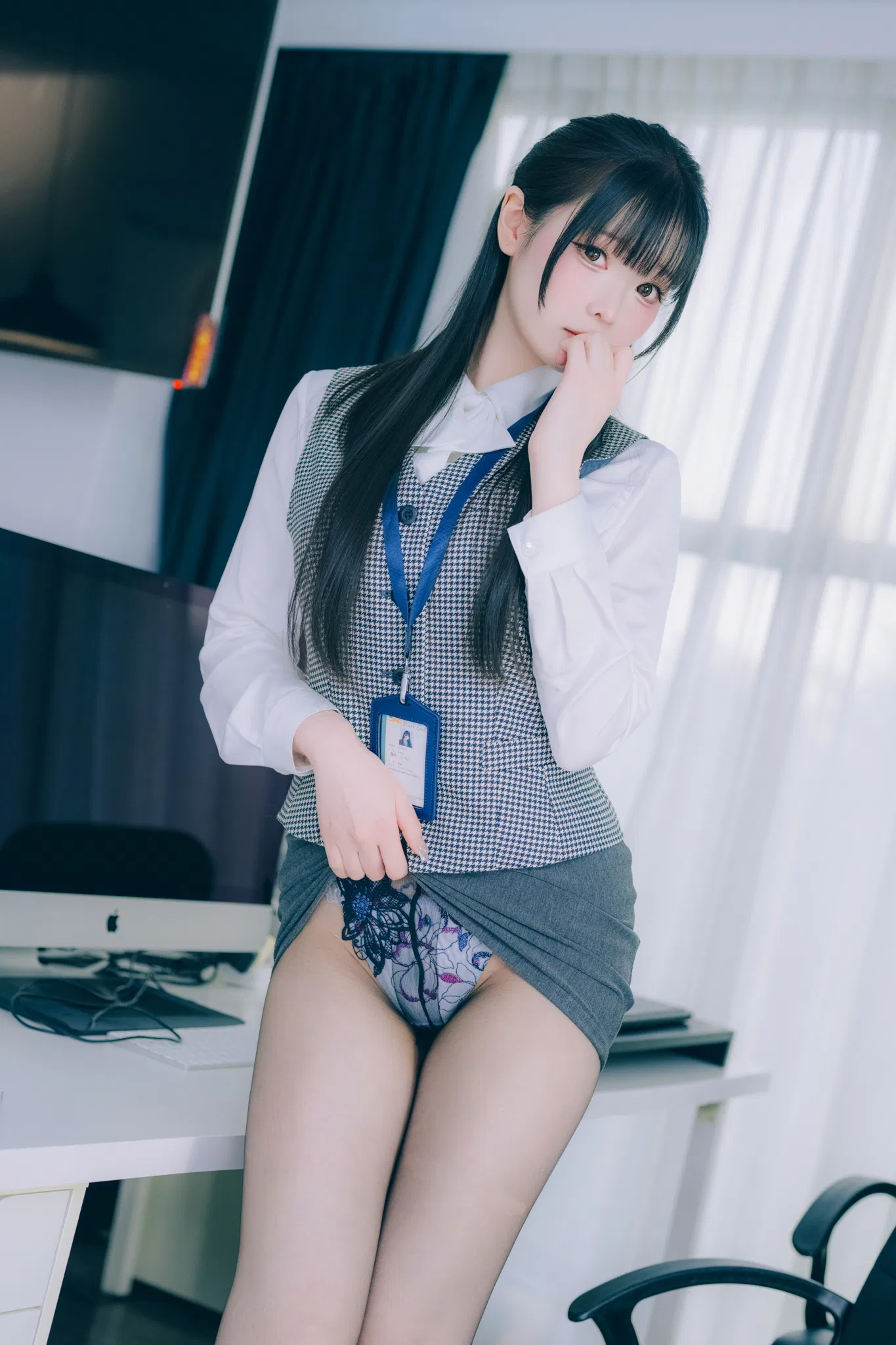 [Cosplay] 霜月shimo DL写真集 霜月的秘密辦公室 Vol.02 Shimo' Secret Office Vol.02