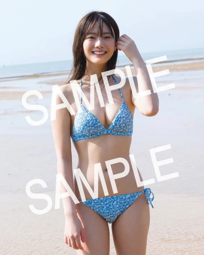 田村保乃 ナチュラルな激かわ水着グラビア画像！