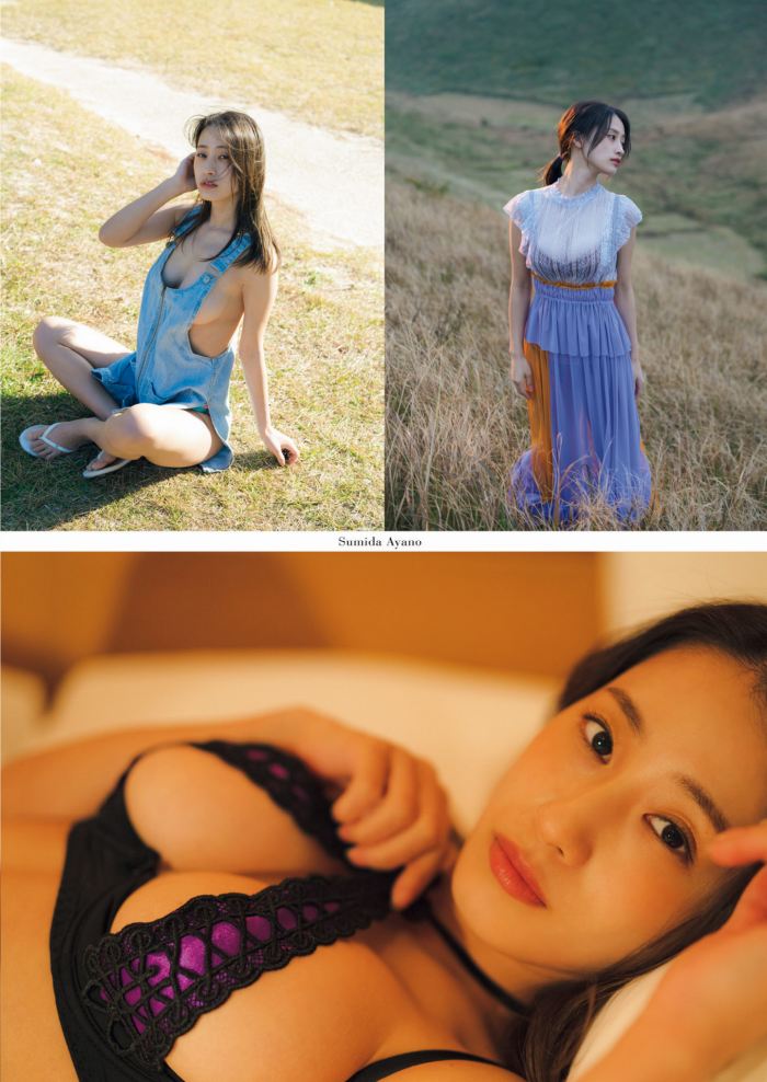 澄田綾乃 はみ出るFカップの水着グラビア画像！