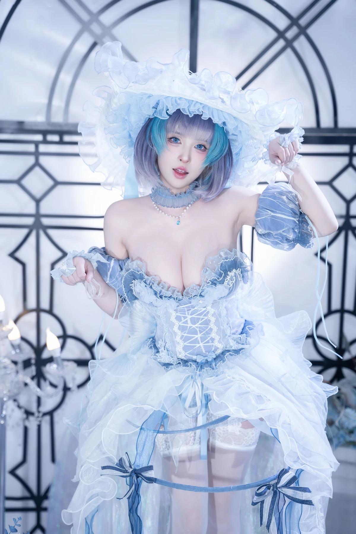 Cosplay 清水由乃 – 柴郡废稿礼服