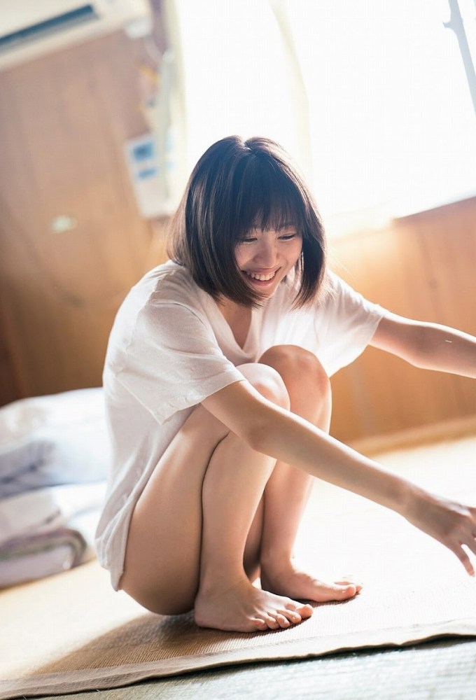 いけちゃん 細身でEカップの水着グラビア画像！