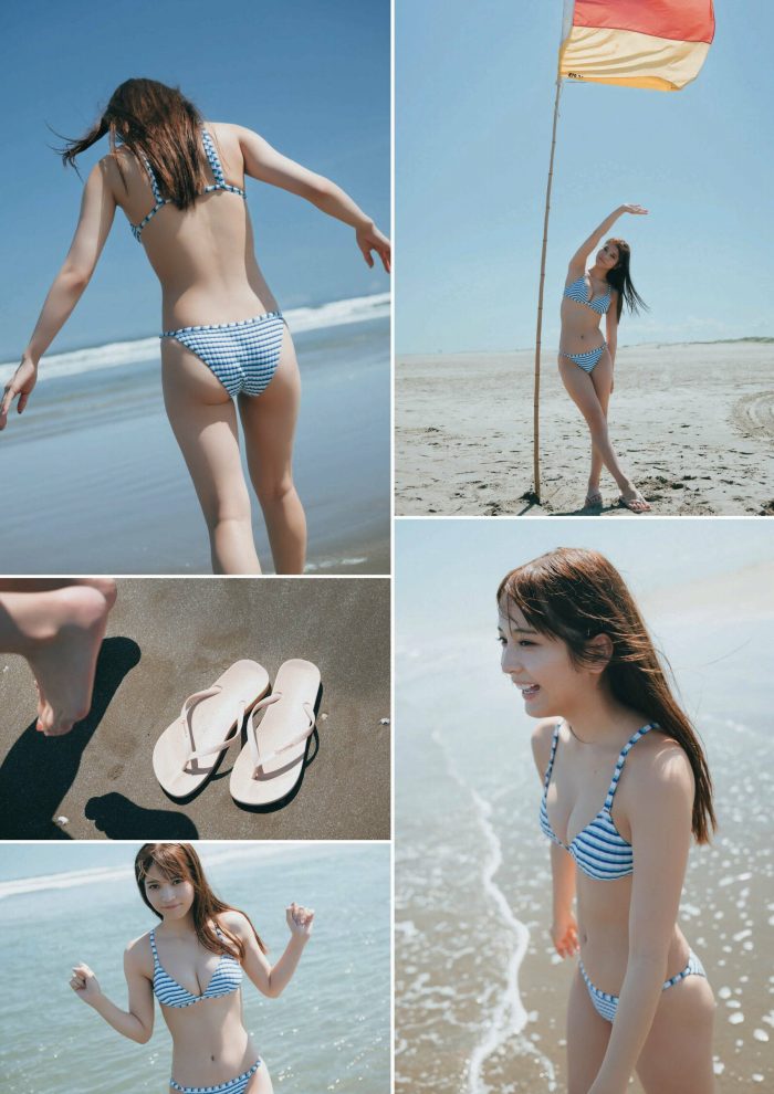 黒嵜菜々子 ふわふわボインの水着グラビア画像！