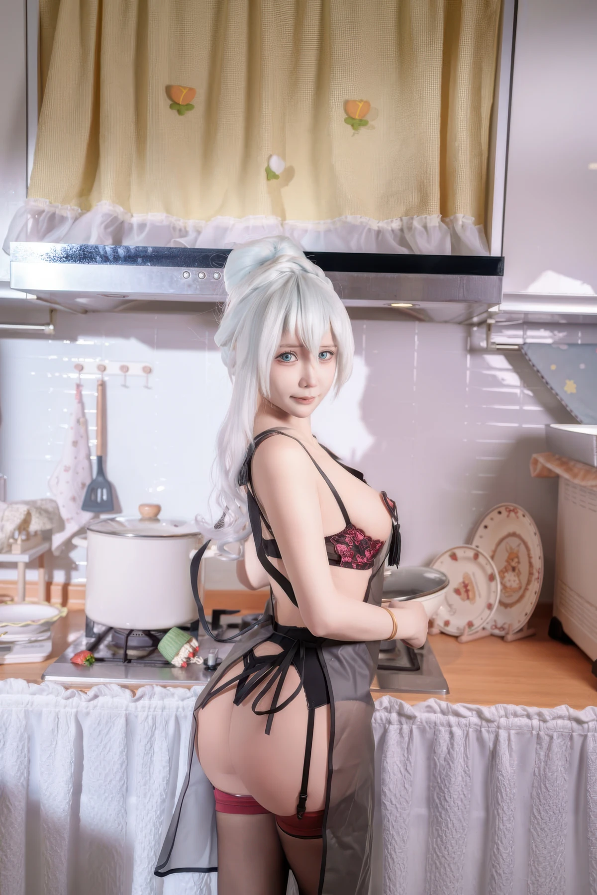 Cosplay 抱走莫子aa – 雪女厨娘