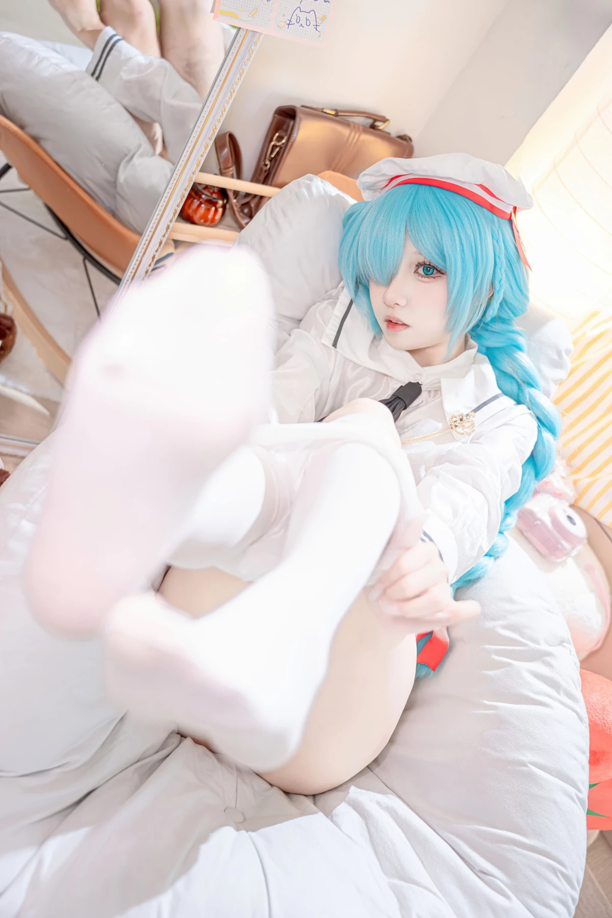 Cosplay 纸悦Etsu_ko – 雅努斯JK 碧蓝航线