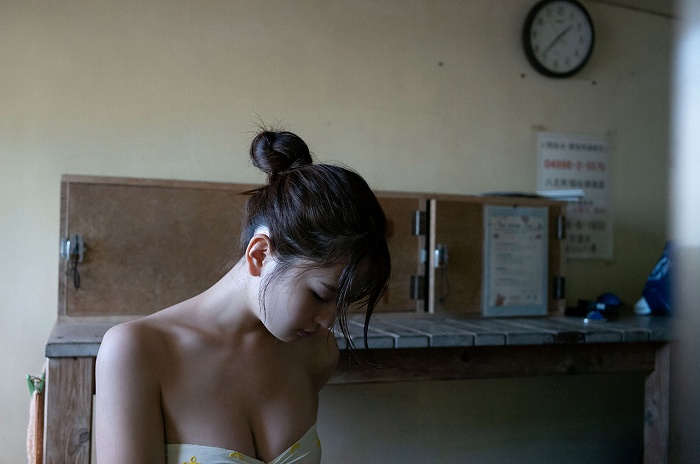 福留光帆 けっこうデカい水着グラビア画像！