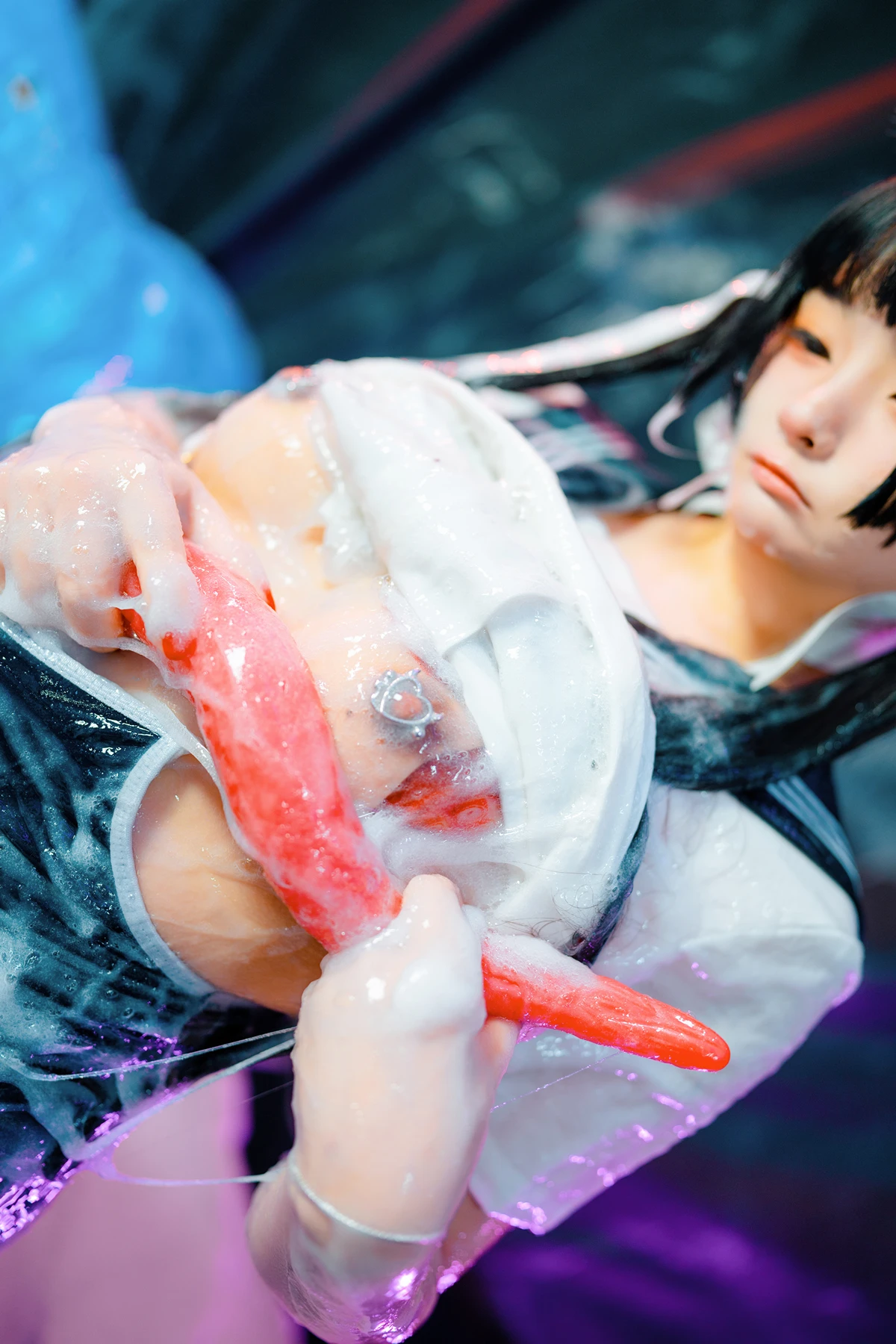 Cosplay 落落Raku – 邋遢小猫 Messy Kitty