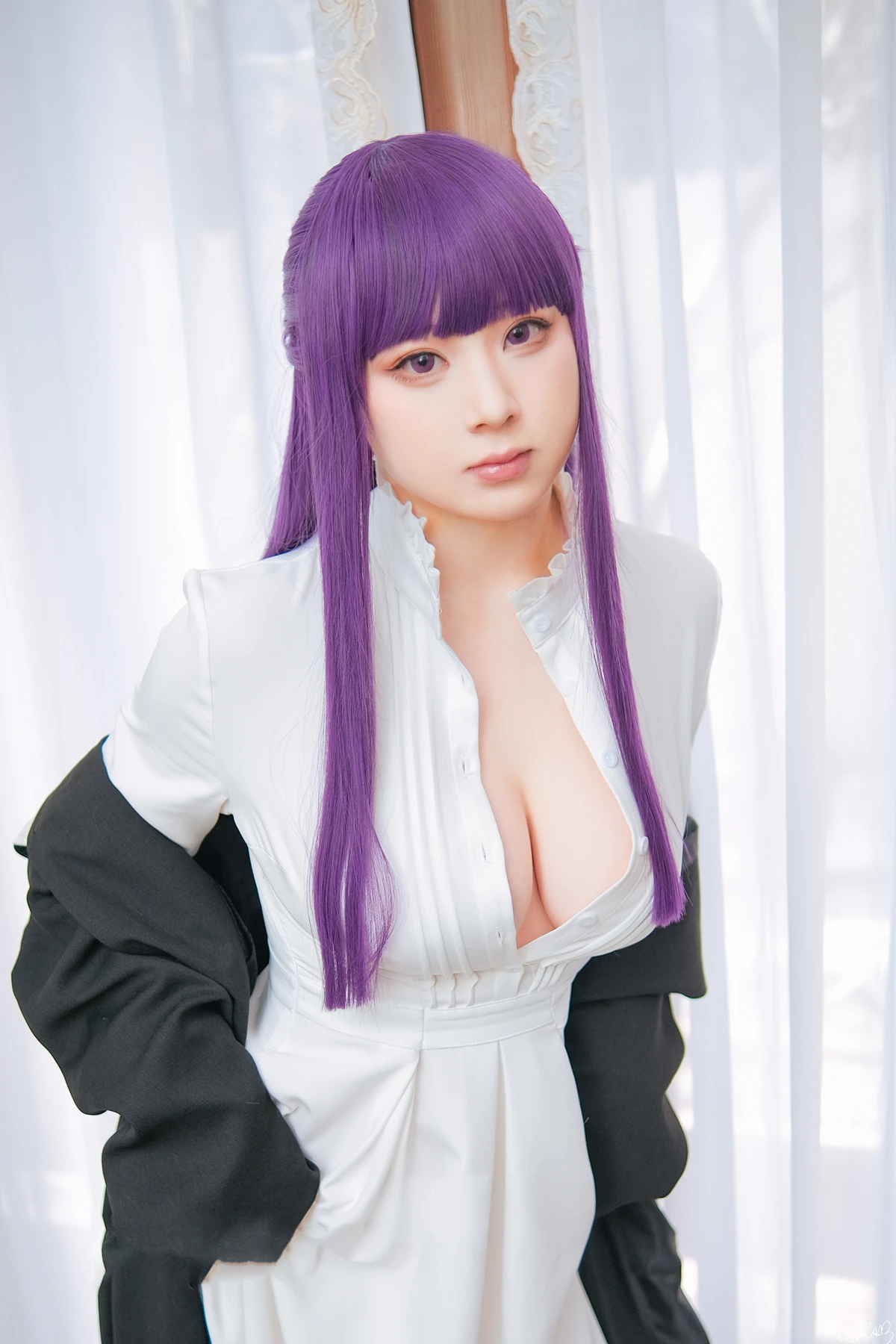 Cosplay 皮皮奶可可爱了啦 – 葬送的芙莉莲 菲伦
