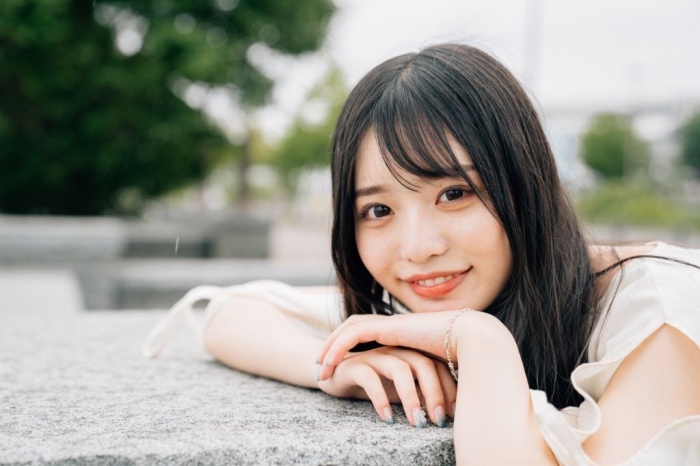 高鶴桃羽 激かわボインな水着グラビア画像！