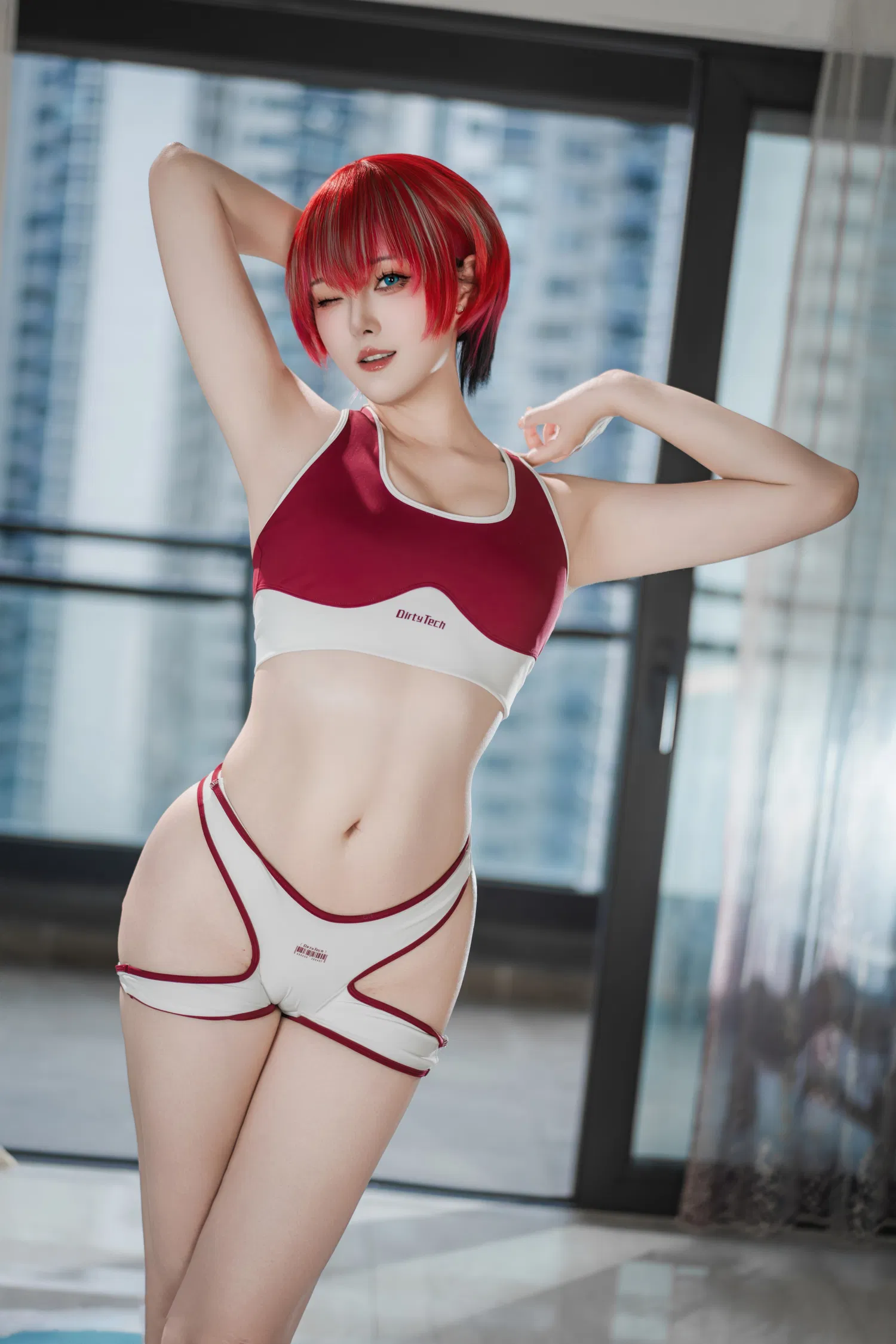 [Cosplay] Natsuko夏夏子 GQuuuuuuX 玛秋