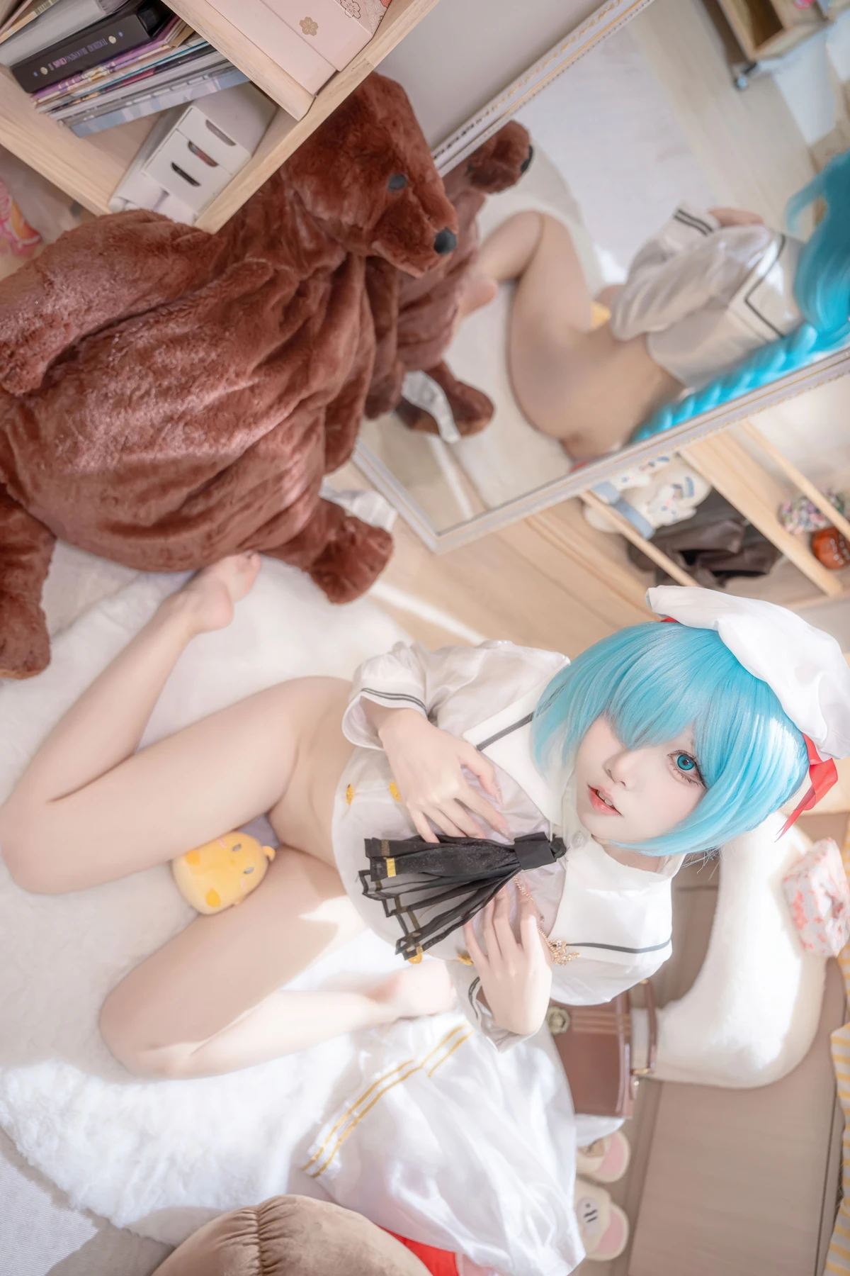 Cosplay 纸悦Etsu_ko – 雅努斯JK 碧蓝航线