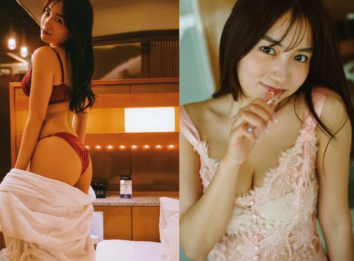 黒木ひかり むっちりバストの水着グラビア画像！