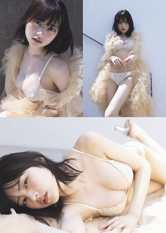 宇咲 ふわふわバストの水着グラビア画像他！