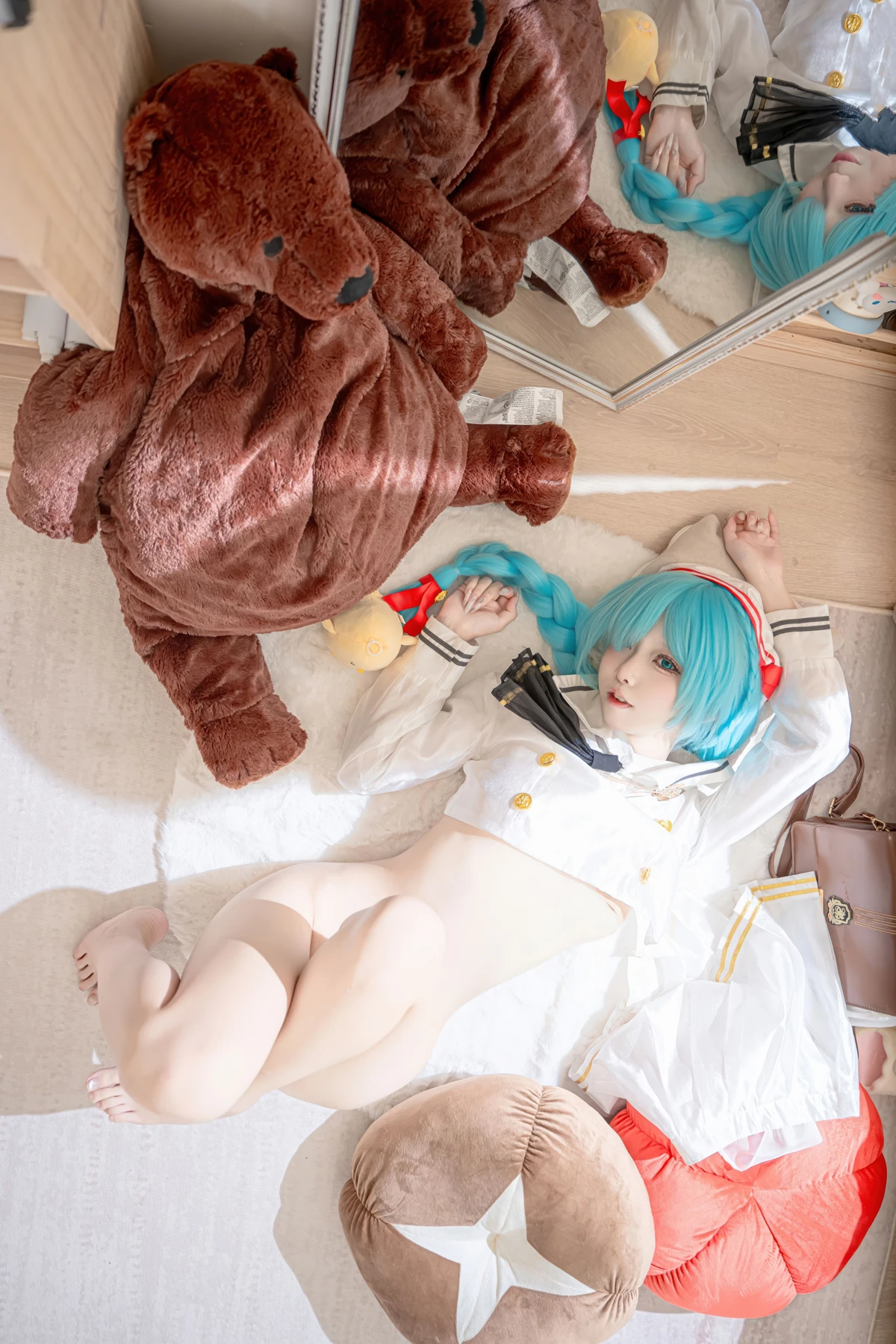 Cosplay 纸悦Etsu_ko – 雅努斯JK 碧蓝航线